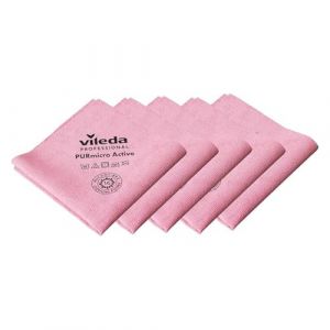 VILEDA PANNO ACTIVE PUR MICREMA ROSSO 5PEZZI