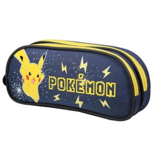 La Plume dor&eacute;e Fourre tout 2 compartiments Pok&eacute;mon