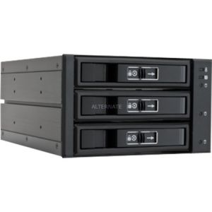 Image de Chieftec CBP-2131SAS - Rack 2 baies 5.25" pour 3 disques 3.5" ou 2.5"