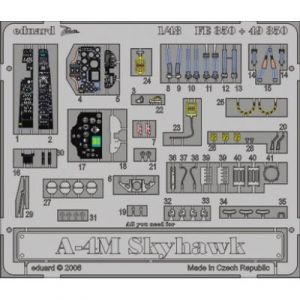 Eduard MAQUETTE A 4M SKYHAWK HASEGAWA 1/48 FE350