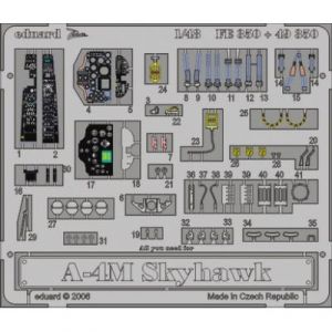 Eduard MAQUETTE A 4M SKYHAWK HASEGAWA 1/48 FE350