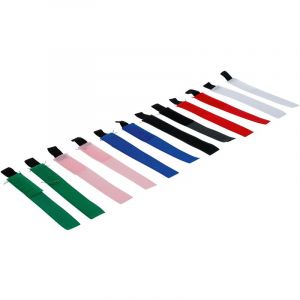 BGS Diy Assortiment de bandes auto-agrippante 20 x 190 mm 12 pièces