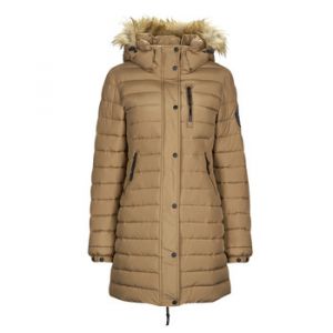 Image de Superdry Doudounes FUJI HOODED MID LENGTH PUFFER Marron - Taille FR 38,FR 40,FR 42,FR 36