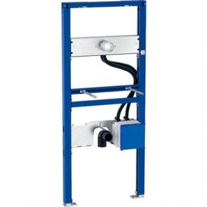 Geberit Duofix B&acirc;ti-support H: 130 cm, avec bo&icirc;tier de raccordement encastr&eacute;, pour lavabo, 111558001,