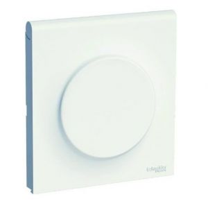 Schneider Electric SC5S52C752 Plaque couvercle prise 1 poste Odace Styl Pratic Blanc
