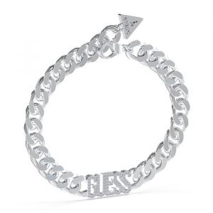Guess Bracelet - Jubb04222jwrhl - Acier Inoxydable - Argent&eacute; - Fermeture Mousqueton