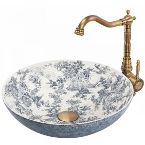 R&eacute;a Vasque &Agrave; Poser Juliana White Blue