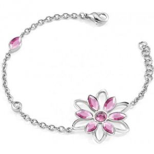 Morellato Sabk14 - Bracelet Fleur strass en argent pour femme