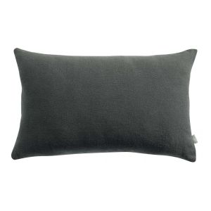 Image de Vivaraise Coussin uni Zeff tonnerre 30 x 50 cm TONNERRE