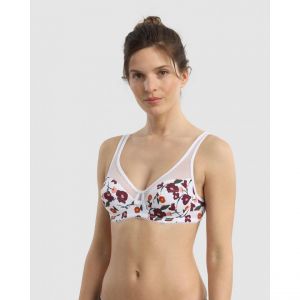 DIM Soutien-gorge emboitant armatures - Blanc - Couleur Blanc - Taille 90B