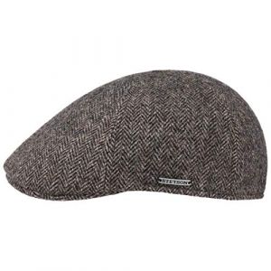 Stetson Casquette Texas Wool Herringbone gris M (56-57 cm)