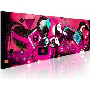 Artgeist Tableau Panoramique circus Horses