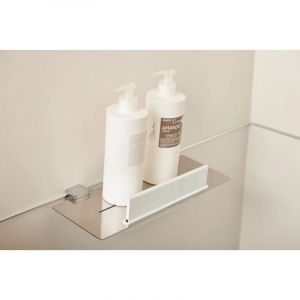 Mat Inter - Fix Mi Tablette &agrave; clipser 30 cm + raclette inox metropolitan