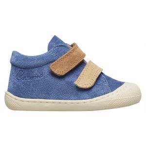 Naturino Chaussures Premiers Pas en su&egrave;de, Bleu-Beige 19