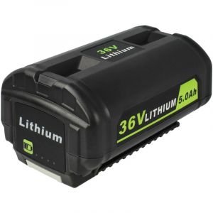 Vhbw Batterie Li-Ion 5000mAh (36V) pour Ryobi RLM36X40H50, RLM36X46H5P, RLM36X46L50HI