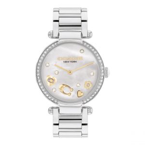 Coach Montre Femme Cary - 14504264 Bracelet Acier Argent