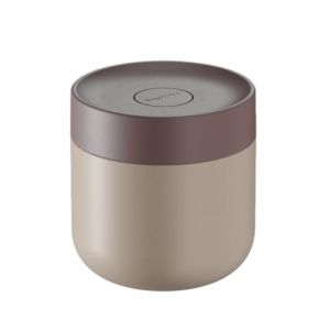 Berghoff Home Bo&icirc;te alimentaire isotherme Nommie 035 L Acier inoxydable double paroi Garde chaud/froid 6 h &Eacute;tanche beige