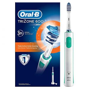 Oral-B Pro 600 Trizone - Brosse à Dents Électrique Rechargeable