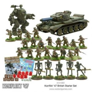 Warlord games Konflikt British Starter Set