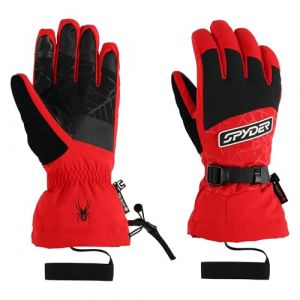 Spyder Mens Overweb GTX Red M Gant de ski