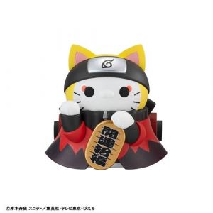 Megahouse Figurine Naruto Shippuden Mega Cat Project Nyaruto Fortune Cats Naruto Uzumaki & Friends 7 cm Modèle aléatoire