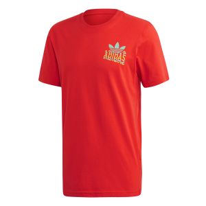 Adidas Tshirt Multi Fade Originals Rouge - Taille XL