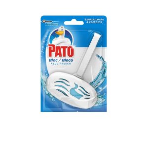 Pato Wc Bloc eau bleue nettoie & assainit appareil + remplacement 40 gr