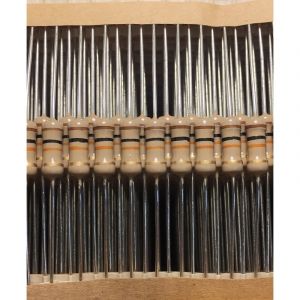 TE Connectivity CFR100J10K - 10 x R&eacute;sistances traversantes 10k? 1W &plusmn;5% Axial 500V - S&eacute;rie CFR