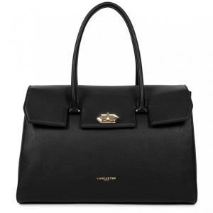 Lancaster Sac cabas Milano cuir grainé Noir