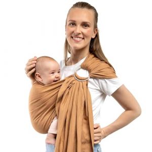 Boba Porte-bébé Ring Sling en lin RYE