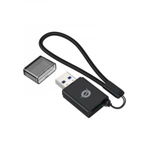 Conceptronic Lecteur de cartes USB 3.0 BIAN07B pour TF/MicroSD 3.0, UHS-I