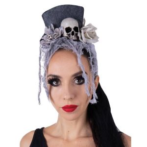 Ruedelafete Mini-Chapeau Halloween lambeaux avec pinces