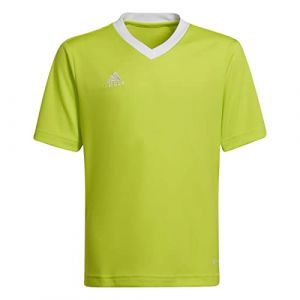 Image de Adidas T-shirt d'Entra&icirc;nement Entrada 22 - Jaune/Blanc Enfant, pointure 140 cm - Jaune - Taille 140 cm
