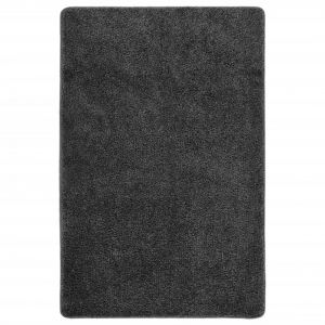 VidaXL Tapis shaggy antidérapant Gris 200x290 cm