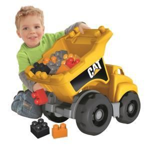 Mega Bloks 07845U - Caterpillar Camion benne Dump Truck