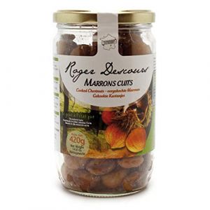Agidra - Marrons entiers cuits au naturel - Pot 420g