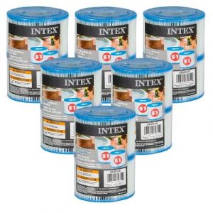 Intex 12 cartouches Pure Spa (6 lots de 2 filtres)