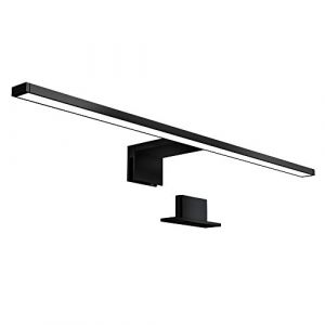 Applique LED 8W miroir salle de bain, lumière blanche neutre 4000 Kelvin, luminaire de maquillage, IP44, 600mm