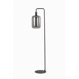 Light & Living LEKAR Lampadaire 155 cm - M&eacute;tal gris - Design moderne - E27