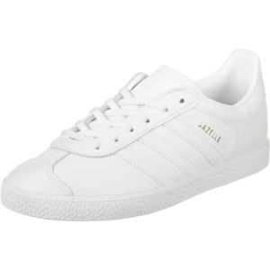 Adidas Gazelle, Baskets Basses Mixte Enfant, Blanc (Footwear White/Footwear White/Footwear White), 38 2/3 EU