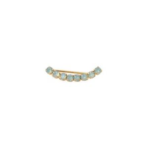 Dessus d'oreille doré à l'or fin pacific opal PARIS