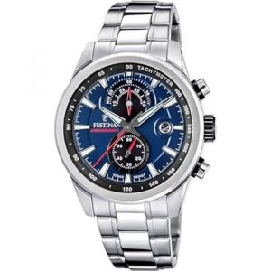 Festina Herrenuhr silber - edelstahl Herrenuhren 1 ct (135.09 € / 1 ct)