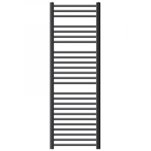 LuxeBath Radiateur &Eacute;lectrique pour Salle de Bain Iron EM, 500x1500 mm Anthracite, Raccord