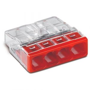 Wago Bo&icirc;te de 100 bornes 4 entr&eacute;es s&eacute;rie 2273