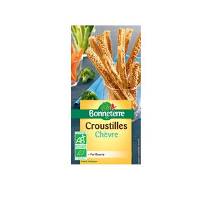 Image de Bonneterre Croustilles fromage de Chèvre 100g