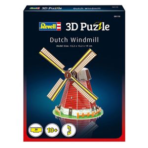 Revell Puzzle 3D Moulin &agrave; vent hollandais