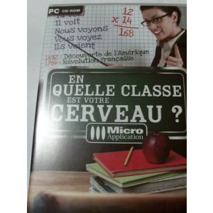 En quelle classe est votre cerveau ? (Juillet 2009) [Windows]