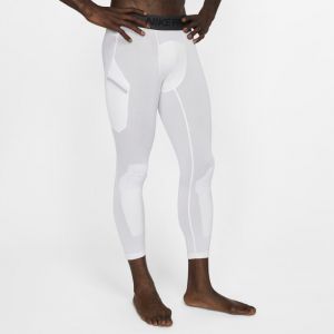 Nike Legging de basketball 3/4 Pro pour Homme - Blanc - Taille L