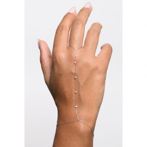 Maison H&eacute;ritage - Bracelet Tiyi Diamants 0.09 ct or blanc