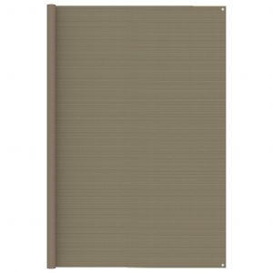 Image de VidaXL Tapis de tente 250x450 cm taupe